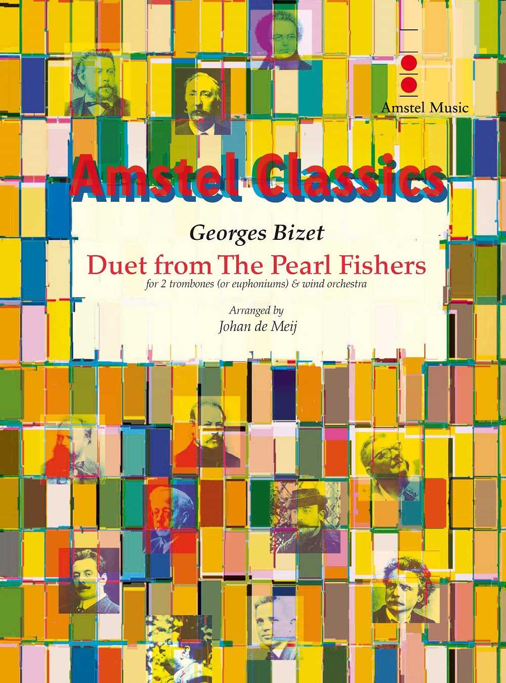 Duet from The Pearl Fishers for 2 solo trombones (or euphoniums) & wind orchestra